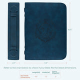 BLIEVE- Bible Cover Navy Lion - Blieve - (Store description)