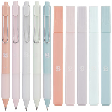 Highlighters and Pens - Pastel - Blieve