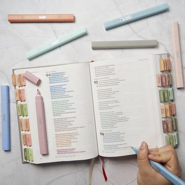 Aesthetic Bible Highlighters No Bleed (COASTAL DREAM) - Blieve